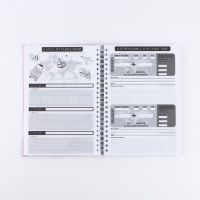 Дневник осознанности Planner в тв. обл. с тиснением А5, 86 л