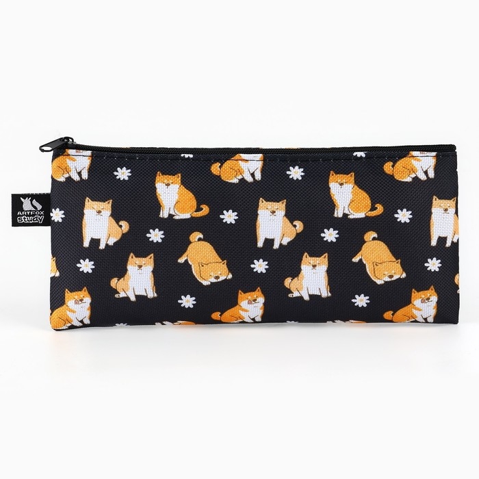 Пенал школьный текстильный &laquo;1 сентября: Сиба&raquo;, 20 х 8 см