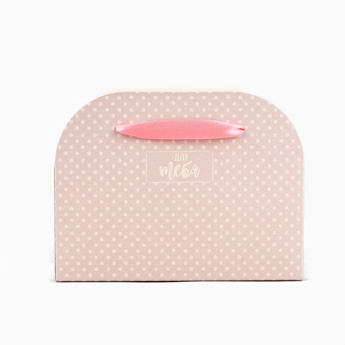 Коробка для цветов складная «Для тебя», 17 × 13 × 7 см Коробка для цветов складная «Для тебя», 17 × 13 × 7 см