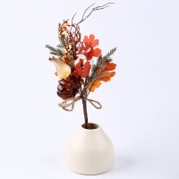 Декор на палочке &laquo;Лисичка и Тыква&raquo; 10&times;22&times;35 см