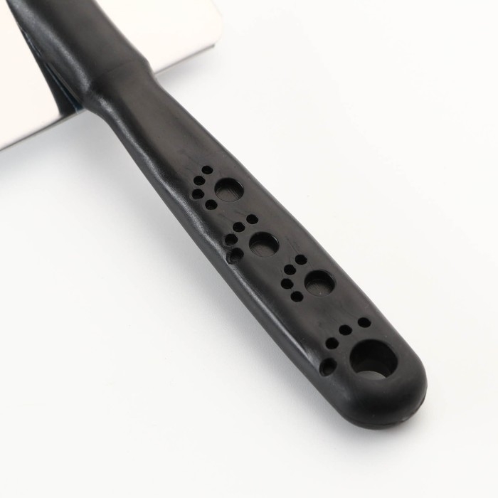 Пуходерка Пуходерка "Лапки" малая без капель, 6 х 12 см, чёрная