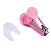 Детский маникюрный набор, 3 предмета: ножницы, пилка, книпсер, от 0 мес., цвет розовый Детский маникюрный набор, 3 предмета: ножницы, пилка, книпсер, от 0 мес., цвет розовый