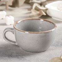 Чашка чайная Dark Grey, 250 мл, фарфор, цвет тёмно-серый Чашка чайная Dark Grey, 250 мл, фарфор, цвет тёмно-серый