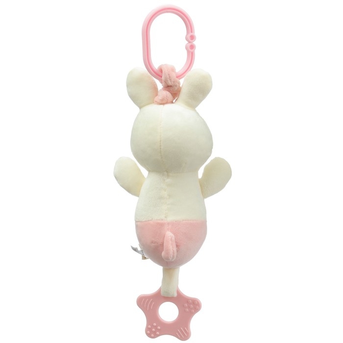 Подвеска с вибрацией &laquo;Милая зайка&raquo;, прорезыватель, на кроватку, коляску, Крошка Я