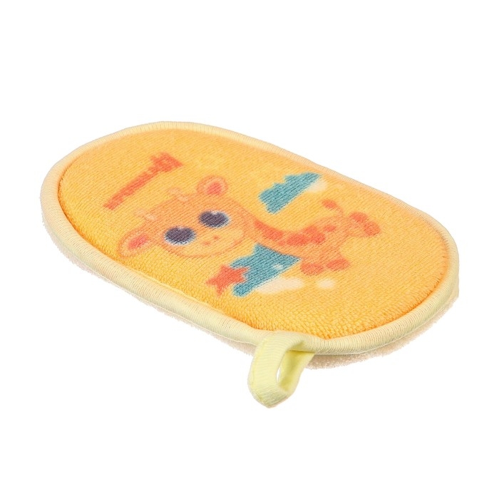 Мочалка детская махровая &laquo;Жирафик&raquo;