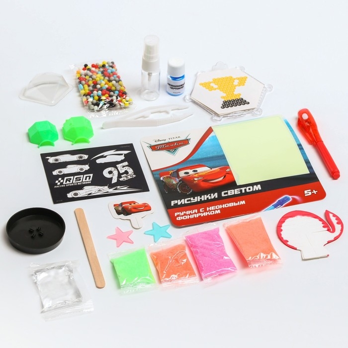 Большой набор опытов &laquo;Тачки&raquo;, 7 крутых  опытов