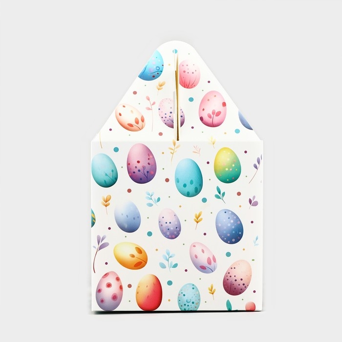 Коробка складная «С праздником Пасхи», 14 х 14 х 14 см Коробка складная «С праздником Пасхи», 14 х 14 х 14 см