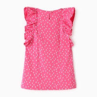 Платье для девочки, цвет розовый/капли, рост 116 см Платье для девочки, цвет розовый/капли, рост 116 см