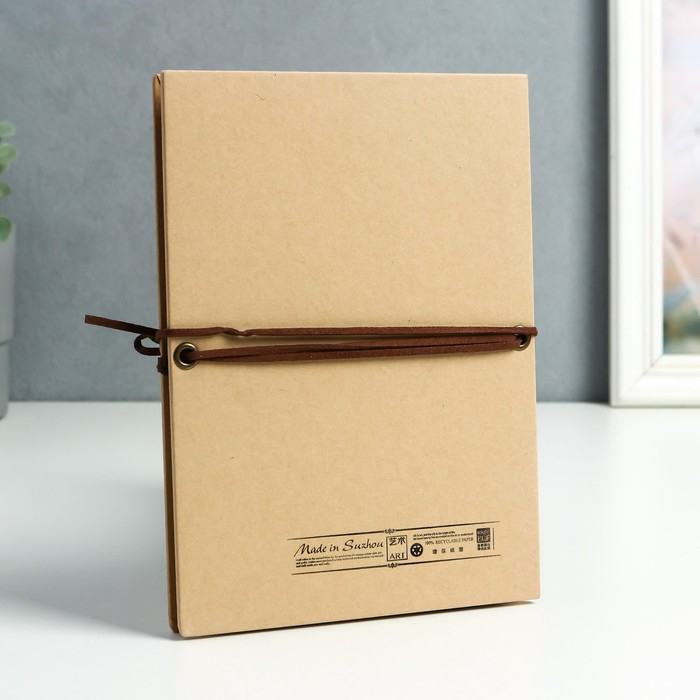 Фотоальбом гармошка 18 складок 34 стороны Фотоальбом гармошка 18 складок 34 стороны "Чемоданы и воздушные шары" чёрные листы 21х15 см 740290