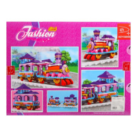 Конструктор «Модный поезд», 3 фигурки в комплекте, 376 деталей Конструктор «Модный поезд», 3 фигурки в комплекте, 376 деталей