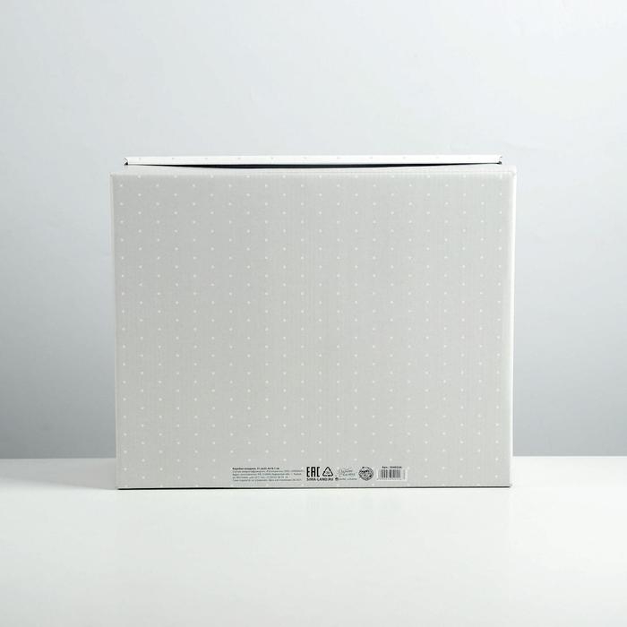 Коробка подарочная складная, упаковка, &laquo;Для секретиков&raquo;, 31 х 25.5 х 16 см