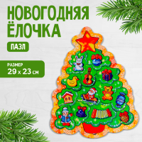 Пазл «Новогодня ёлочка» Пазл «Новогодня ёлочка»