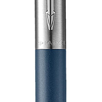 Ручка шариковая Parker Jotter XL K69 Matte Blue CT M, корпус из нержавеющей стали, синие чернила Ручка шариковая Parker Jotter XL K69 Matte Blue CT M, корпус из нержавеющей стали, синие чернила