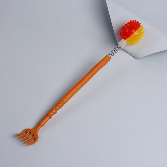 Массажёр - чесалка «Мячик», двусторонний, цвет МИКС Массажёр - чесалка «Мячик», двусторонний, цвет МИКС