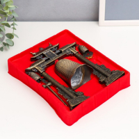 Колокол-гонг металл настольный "Драконы" 21,5х22х5 см Колокол-гонг металл настольный "Драконы" 21,5х22х5 см