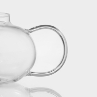 Чайник заварочный со стеклянным ситом &laquo;Валенсия с розой&raquo;, 600 мл