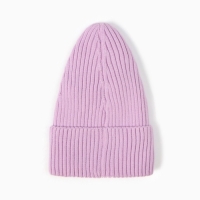 Шапка детская, цвет сиреневый, размер 52-54 Шапка детская, цвет сиреневый, размер 52-54