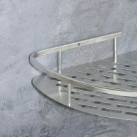 Полка угловая, 22×22×5 см, алюминий Полка угловая, 22×22×5 см, алюминий