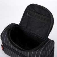 Косметичка на молнии, наружный карман, цвет чёрный Косметичка на молнии, наружный карман, цвет чёрный