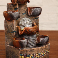 Фонтан "Аида" 17х15х27 см (с подсветкой) Фонтан "Аида" 17х15х27 см (с подсветкой)