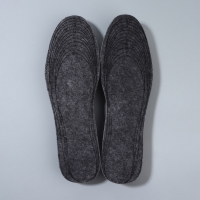 Стельки для обуви, утеплённые, универсальные, р-р RU до 46 (р-р Пр-ля до 47), 29 см, пара, цвет серый Стельки для обуви, утеплённые, универсальные, р-р RU до 46 (р-р Пр-ля до 47), 29 см, пара, цвет серый