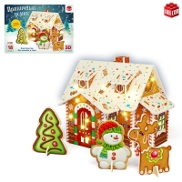 Конструктор &laquo;Пряничный домик&raquo;, 18 деталей и свеча