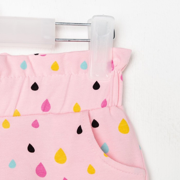 Шорты для девочки с рюшей KAFTAN "Unicorn", размер 32 (110-116)