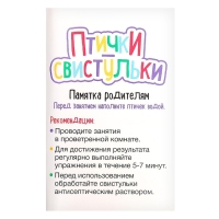 Развивающий набор &laquo;Птички свистульки&raquo;