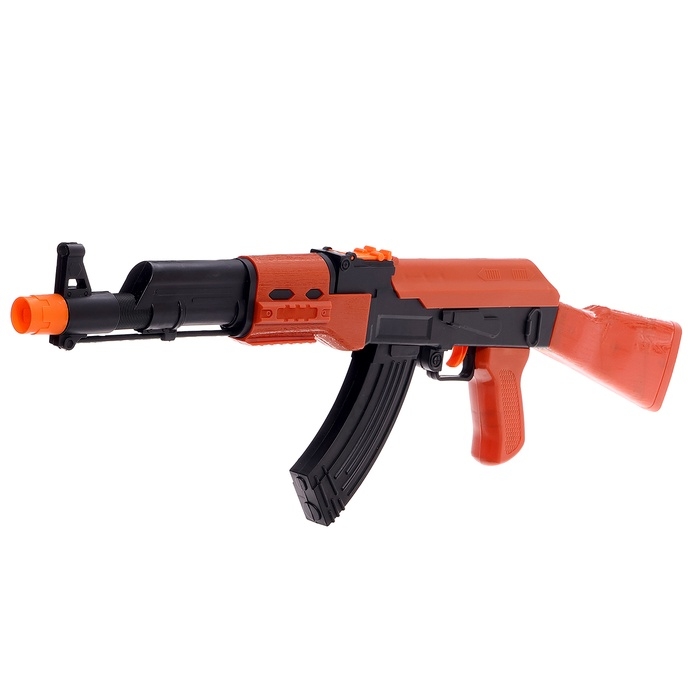 Автомат «АК-47», стреляет присосками и шариками Автомат «АК-47», стреляет присосками и шариками