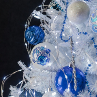 Гирлянда «Конский хвост» 20 нитей по 2 м, IP20, серебристая нить, 400 LED, свечение белое, 12 В Гирлянда «Конский хвост» 20 нитей по 2 м, IP20, серебристая нить, 400 LED, свечение белое, 12 В