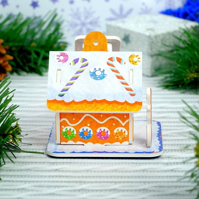 3D Конструктор-подвеска «Пряничный домик» 3D Конструктор-подвеска «Пряничный домик»
