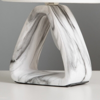 Настольная лампа Камелия E14 40Вт Белый 27х15х15 см Настольная лампа Камелия E14 40Вт Белый 27х15х15 см