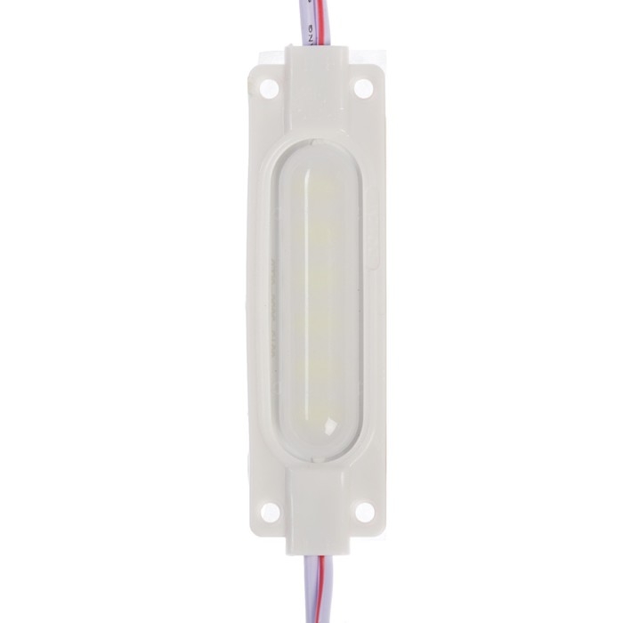 Светодиодный модуль SMD5730, 2 Вт, 6 LED, 190 Lm, IP65, 6500К , 12 V БЕЛЫЙ, набор 20 шт. Светодиодный модуль SMD5730, 2 Вт, 6 LED, 190 Lm, IP65, 6500К , 12 V БЕЛЫЙ, набор 20 шт.