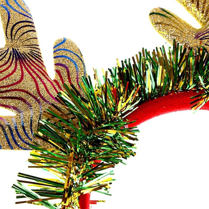 Новый год! Карнавальный ободок &laquo;Рожки&raquo;