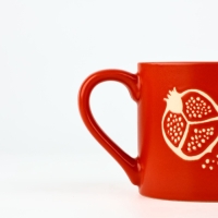 Кружка керамическая &laquo;Гранат&raquo;, 320 мл