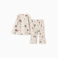 Костюм (джемпер и брюки) Крошка Я "Новогодние игрушки", рост 62-68 см