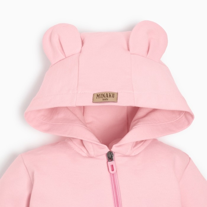 Комбинезон детский MINAKU, цвет розовый, рост 80-86 см Комбинезон детский MINAKU, цвет розовый, рост 80-86 см
