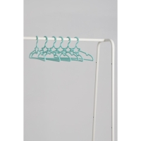 Плечики - вешалки для одежды Доляна &laquo;Звезда&raquo;, 26,5&times;13,5 см, 6 шт, детские, цвет голубой