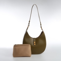 Сумка женская TEXTURA, косметичка, средний размер, цвет хаки Сумка женская TEXTURA, косметичка, средний размер, цвет хаки