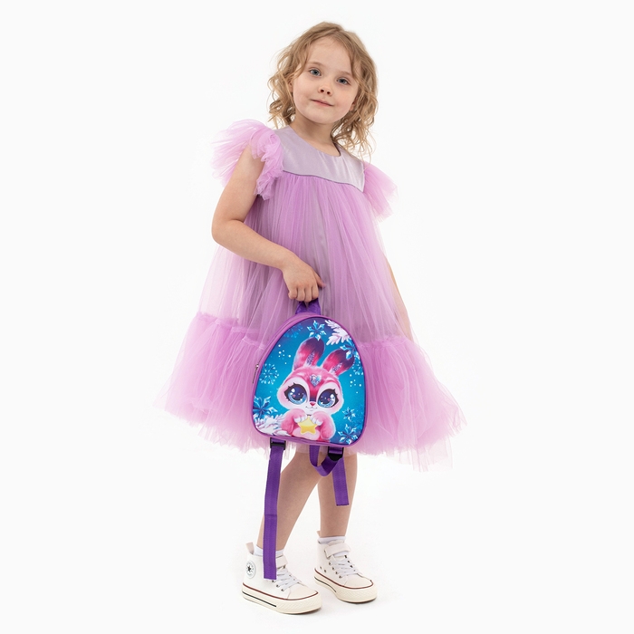 Новогодний детский рюкзак «Кролик с звездой», 23х20,5 см Новогодний детский рюкзак «Кролик с звездой», 23х20,5 см