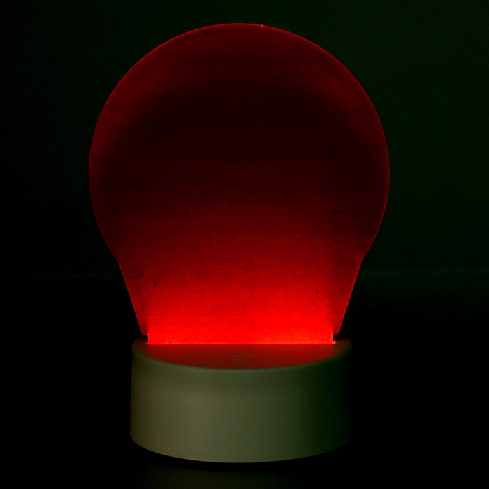 Набор для творчества &laquo;Новогодний ночник&raquo;, 5 трафаретов, с маркером