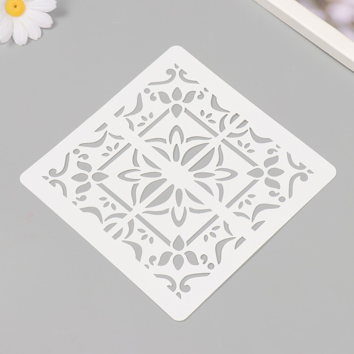 Трафарет плитка 15х15 см Трафарет плитка 15х15 см