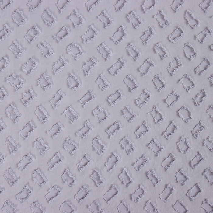 Постельное бельё LoveLife Tufting 1,5сп Постельное бельё LoveLife Tufting 1,5сп "Квадрат" 143*215см,150*230см,50*70см-2шт,цвет серо-сиреневый,110г