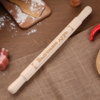 Скалка большая с гравировкой "Выгоняю дурь", 49см, d=36 мм Скалка большая с гравировкой "Выгоняю дурь", 49см, d=36 мм