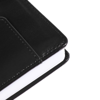 Ежедневник недатированный, A5, 136 листов, кожзам, deVENTE. Prestige,твердая обложка с поролоном, карман, перфорация, ляссе, блок 70%, черный Ежедневник недатированный, A5, 136 листов, кожзам, deVENTE. Prestige,твердая обложка с поролоном, карман, перфорация, ляссе, блок 70%, черный