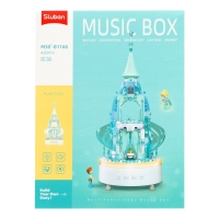 Конструктор &laquo;Розовая мечта. Музыкальная коробочка&raquo;, световые и звуковые эффекты, 420 деталей