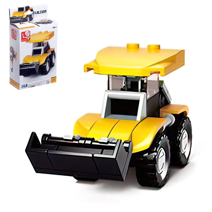 Конструктор «Строительная техника», 4 вида, МИКС Конструктор «Строительная техника», 4 вида, МИКС