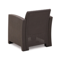 Набор кресел Бора 68 х 66 х 76 см, венге, 2 штуки Набор кресел Бора 68 х 66 х 76 см, венге, 2 штуки