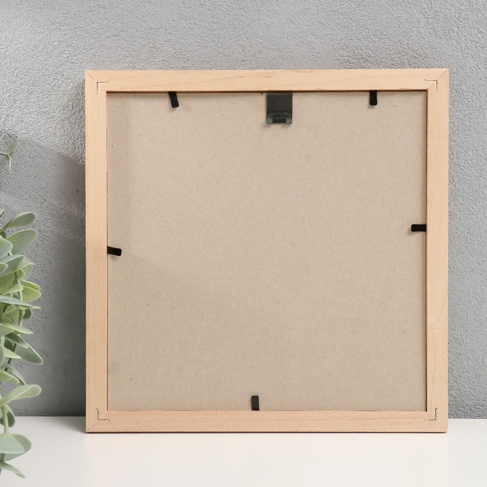 Фоторамка дерево Фоторамка дерево "Image Art" С18 18х18 см,(пластиковый экран), бронза