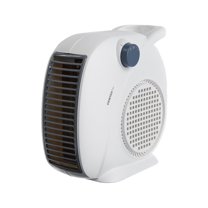 Тепловентилятор Centek CT-6003, спиральный, напольный, 2000 Вт, 3 режима, 20 м&sup2;, белый